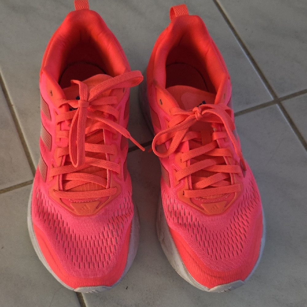 adidas Women's Bright Pink Athletic Shoes
